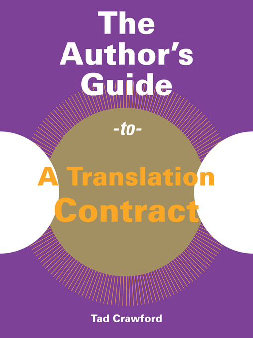 Title details for The Author's Guide to a Translation Contract by Tad Crawford - Available